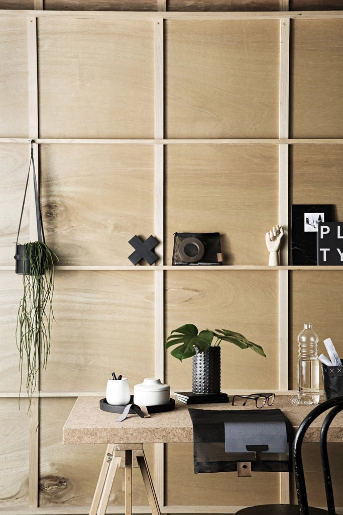 Concrete Cross Trivet - Black - Winston and Finch