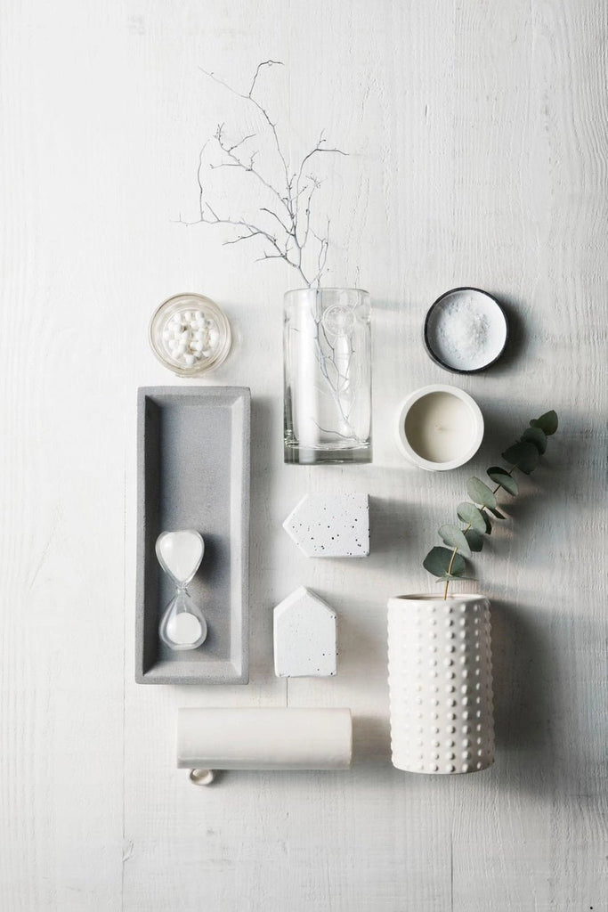 Concrete Square Tray - Natural - Winston and Finch