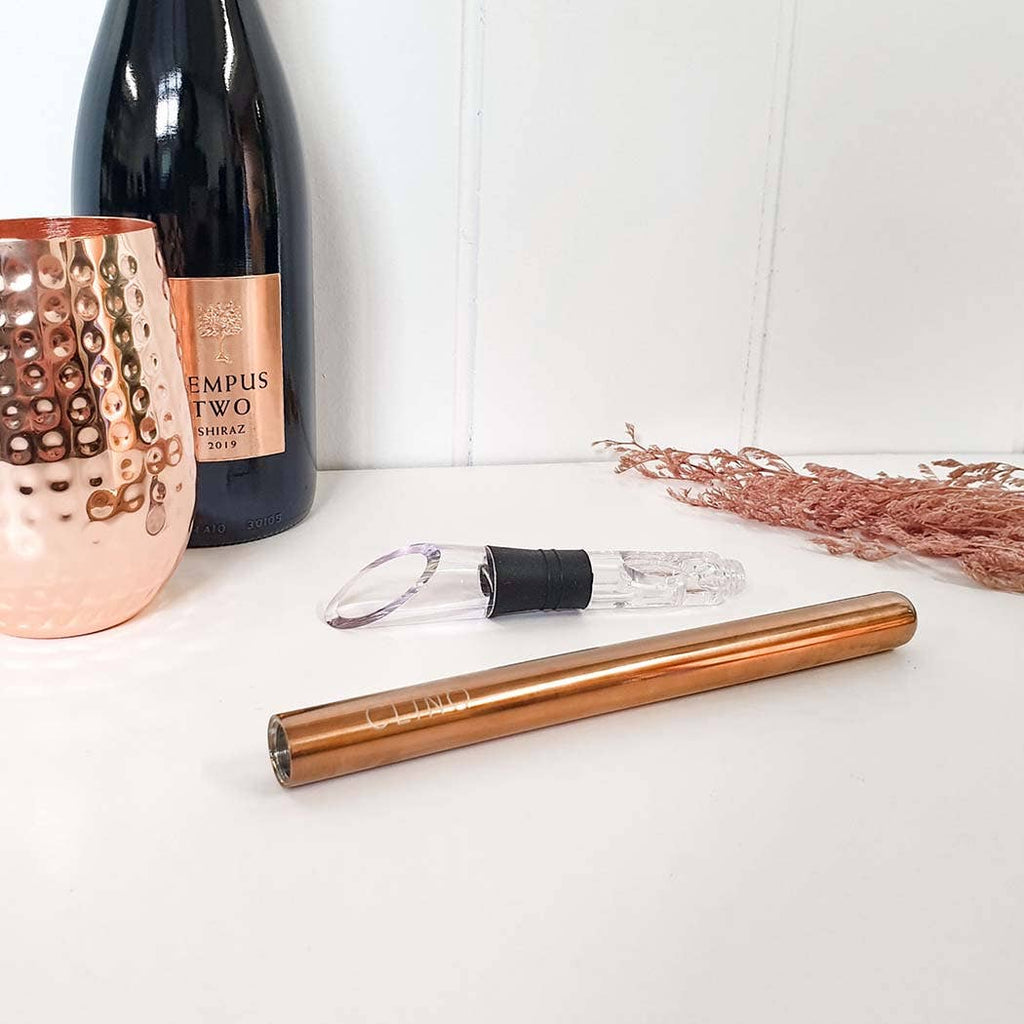 Copper Wine Chiller Stick - Winston and Finch