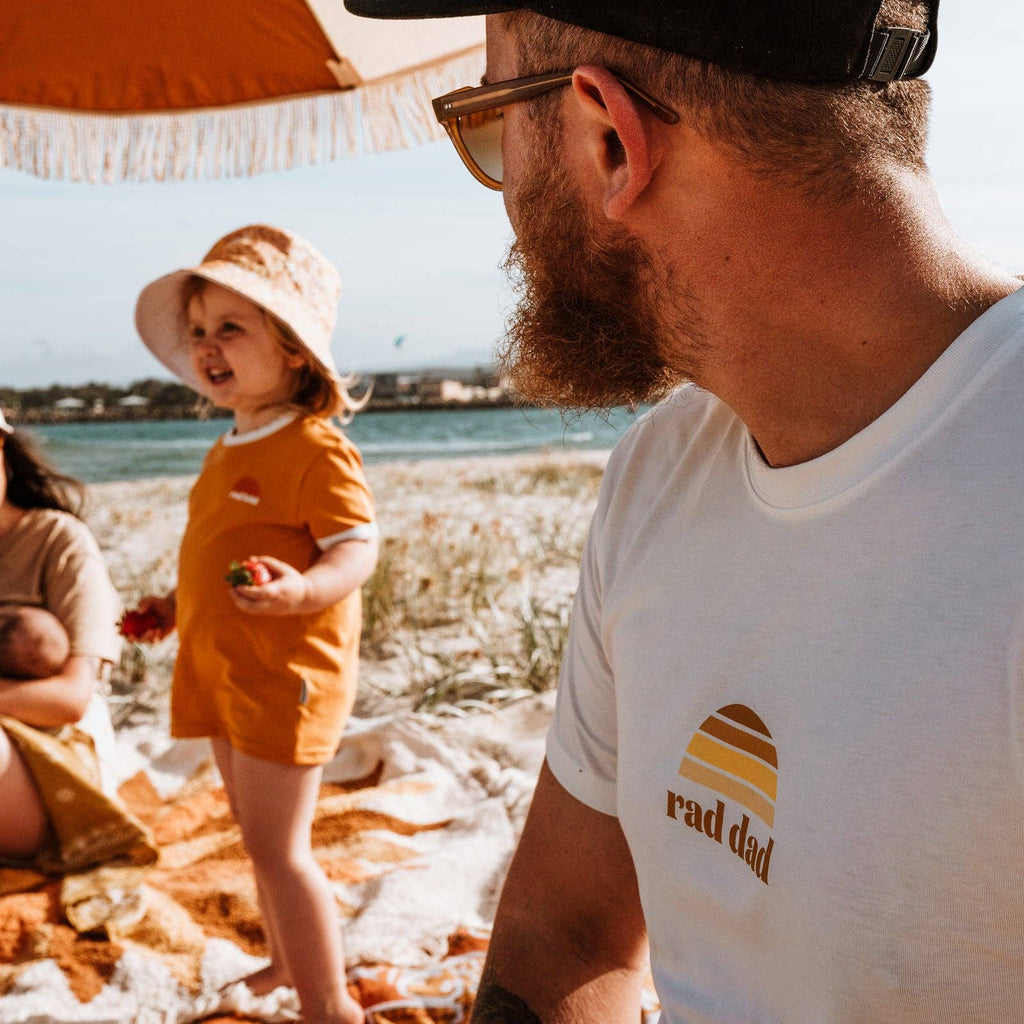 Rad Dad Classic Tee Organic Cotton - Natural - Winston and Finch
