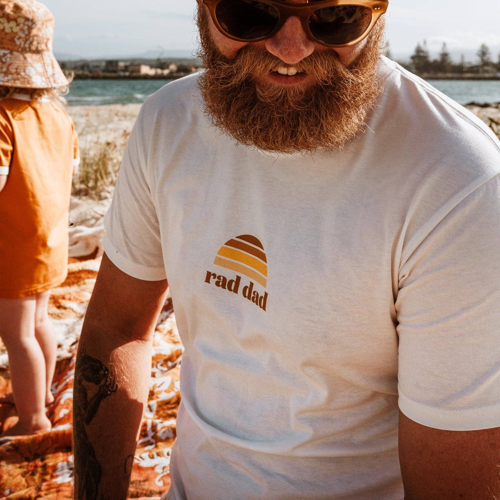 Rad Dad Classic Tee Organic Cotton - Natural - Winston and Finch