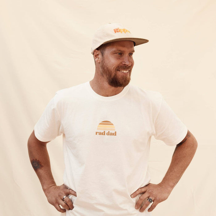Rad Dad Classic Tee Organic Cotton - Natural - Winston and Finch