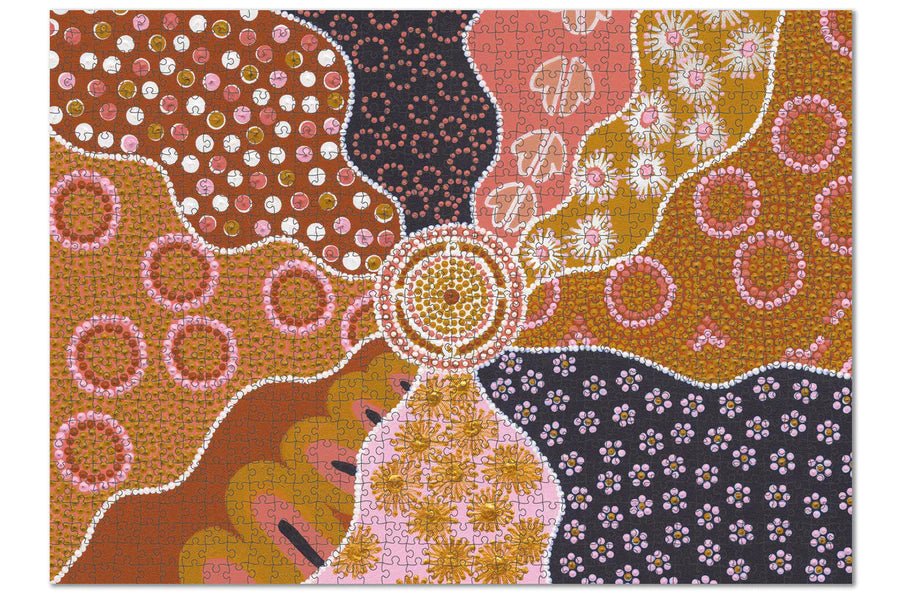 1000 PIECE PUZZLE - DESERT FLOWER - Winston and Finch