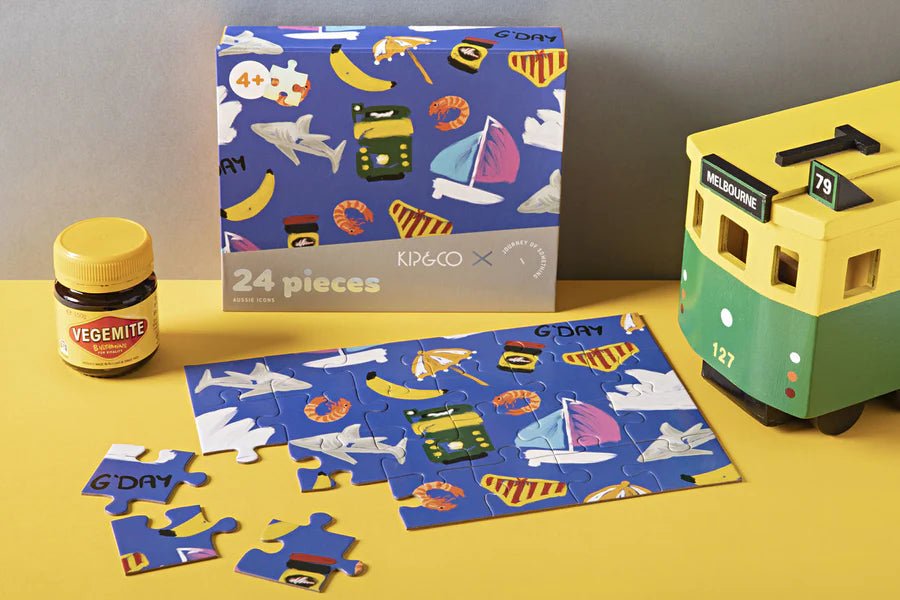 24 PIECE KIDS PUZZLE - AUSSIE ICONS - Winston and Finch