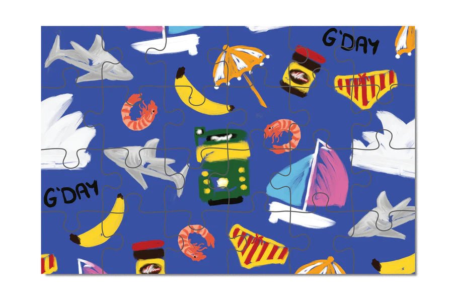 24 PIECE KIDS PUZZLE - AUSSIE ICONS - Winston and Finch