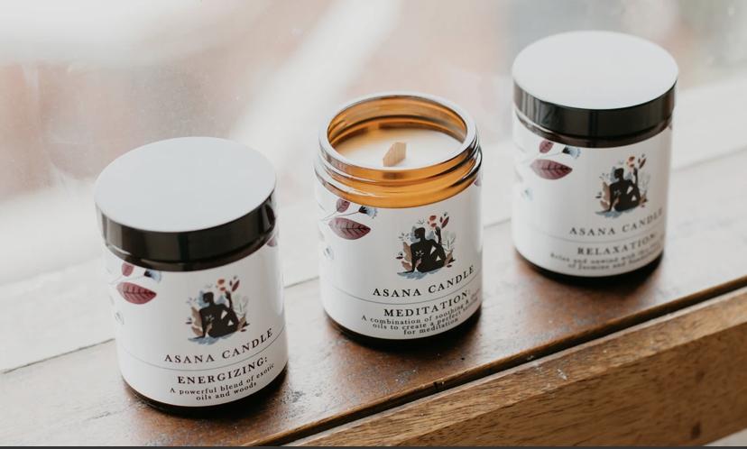 Asana candle - Energizing - Winston and Finch