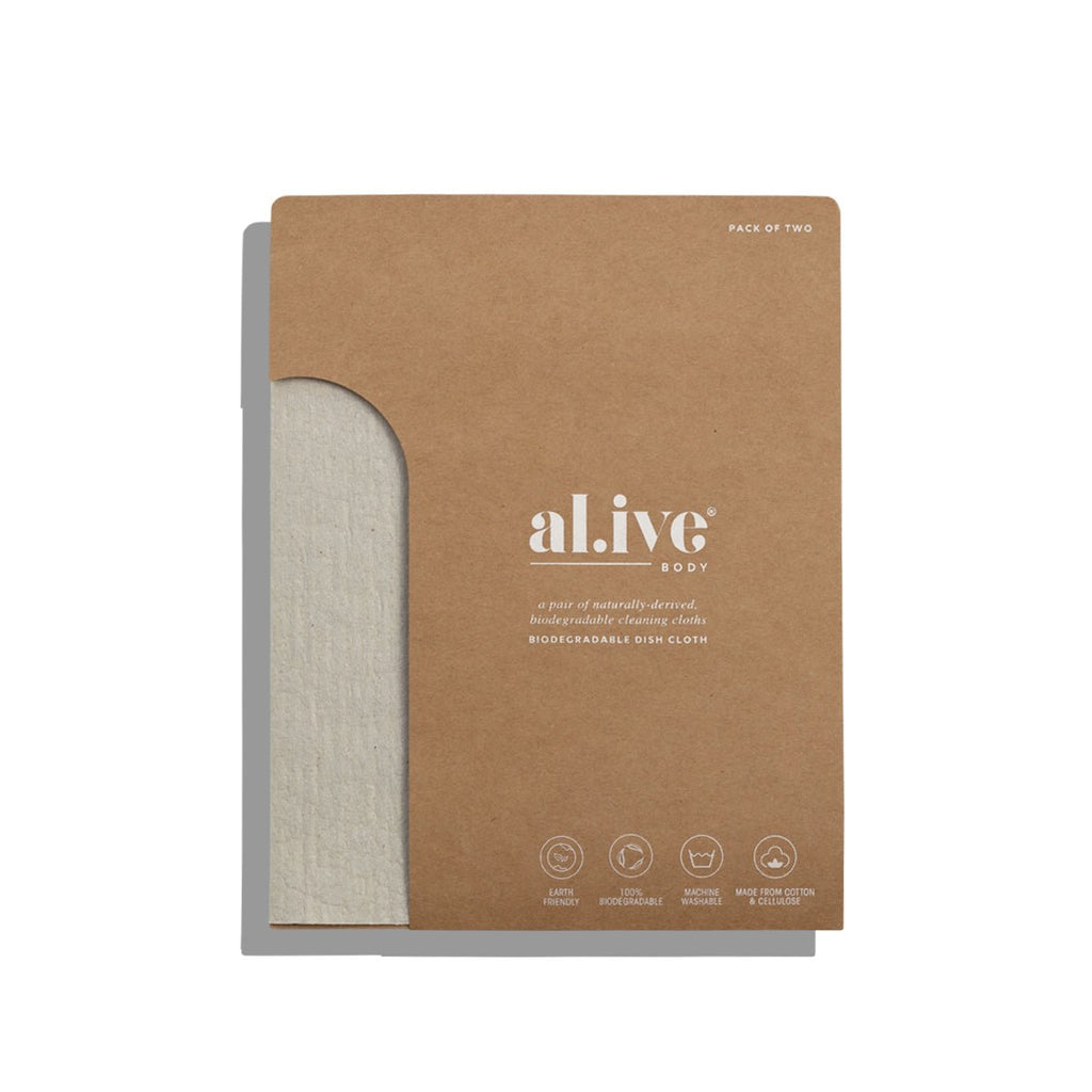 BIODEGRADABLE DISH CLOTH - PACK OF 2 - Winston and Finch