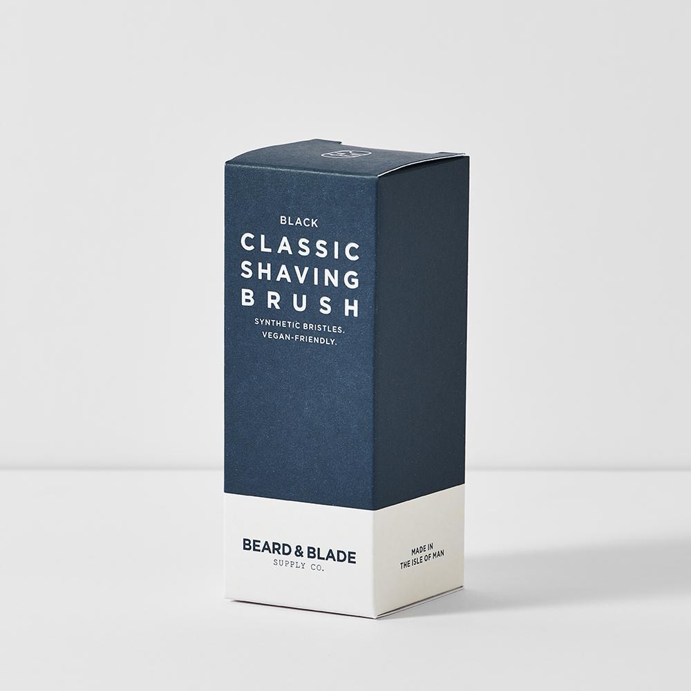 Classic Synthetic Shaving Brush Black - Winston and Finch