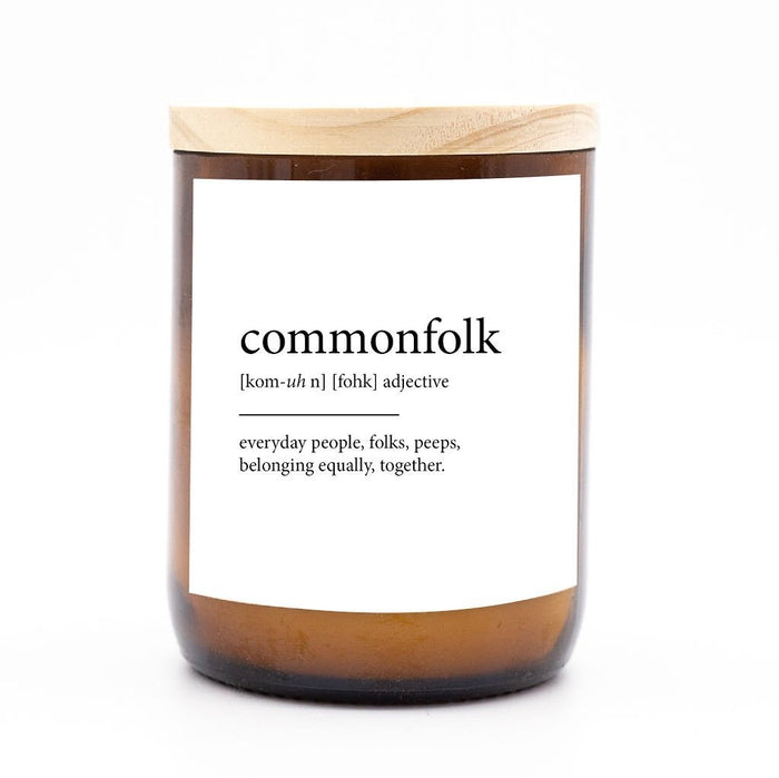 Dictionary Meaning Soy Candle - Commonfolk - Winston and Finch