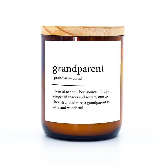Dictionary Meaning Soy Candle - Grandparent - Winston and Finch