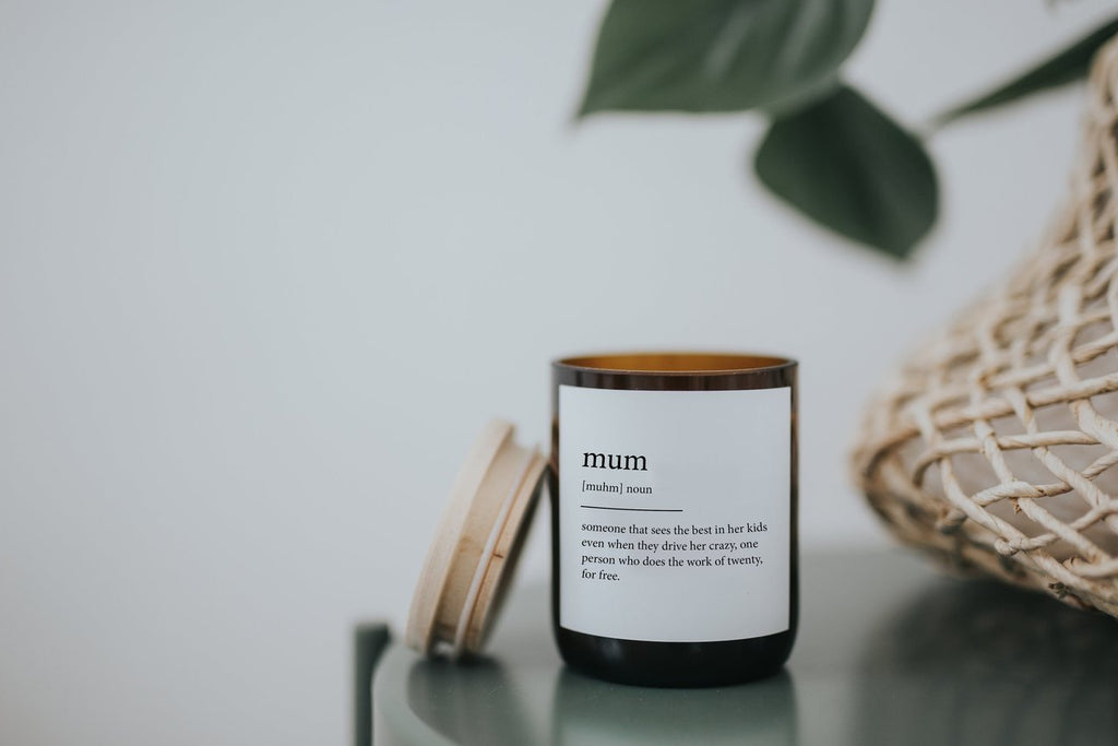 Dictionary Meaning Soy Candle - Mum - Winston and Finch