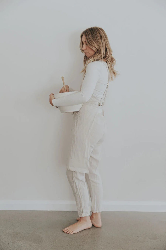 Everyday Linen Apron - Flax - Winston and Finch