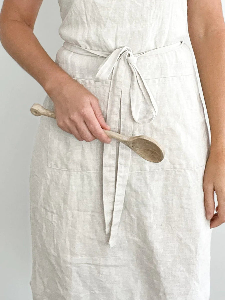 Everyday Linen Apron - Flax - Winston and Finch