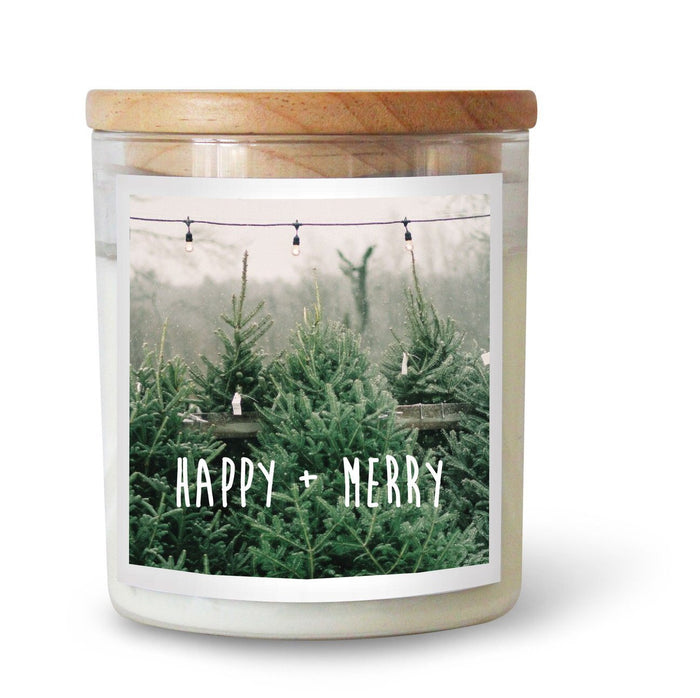 Happy + Merry Candle - Winston and Finch