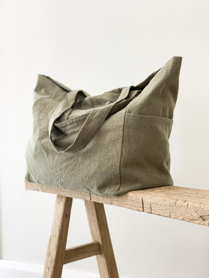 Ramie Bag - Olive - Winston and Finch