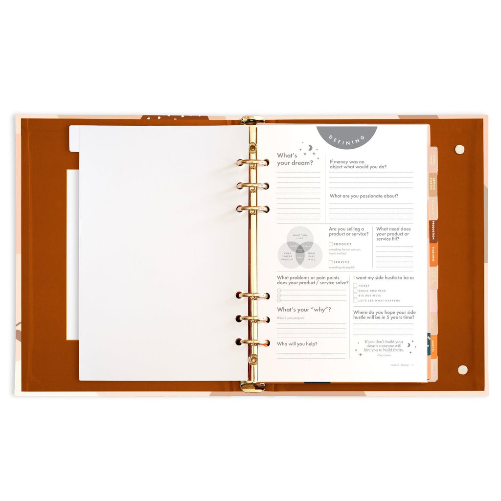 Side Hustle Planner 2.0 - Winston and Finch