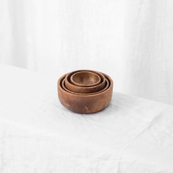 Teak Dish | set of 4 - Winston and Finch
