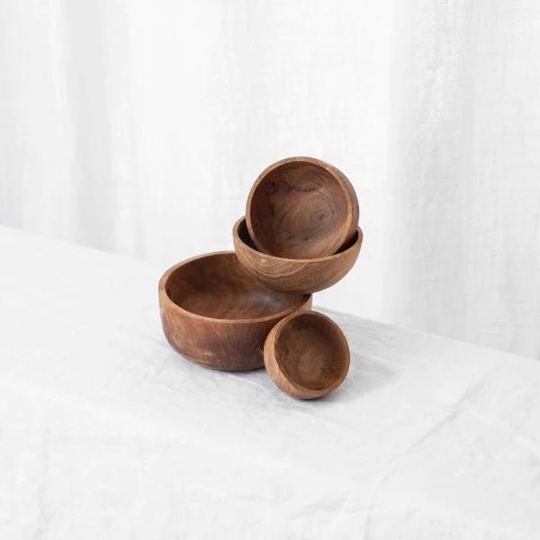 Teak Dish | set of 4 - Winston and Finch