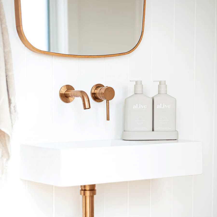 WASH & LOTION DUO + TRAY - SEA COTTON & COCONUT - Winston and Finch