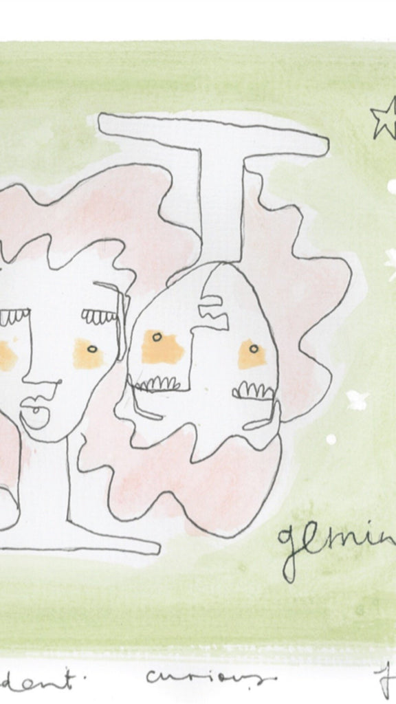 Zodiac Candle - Gemini - Winston and Finch