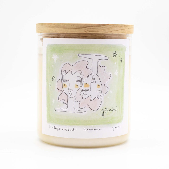 Zodiac Candle - Gemini - Winston and Finch