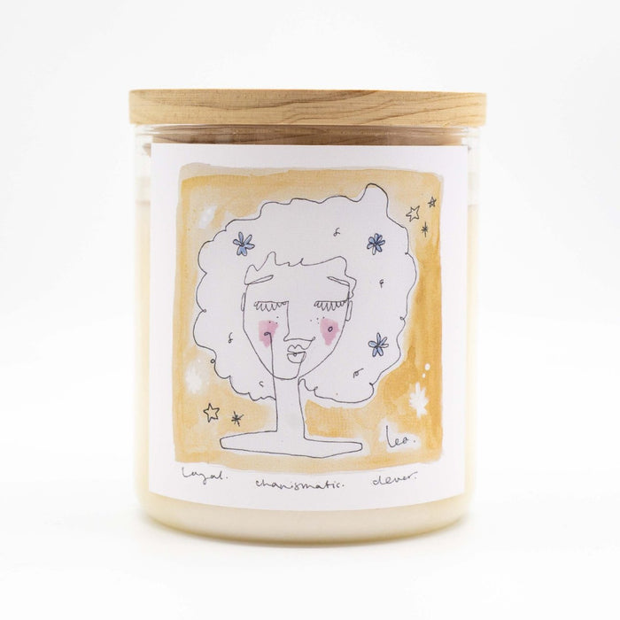 Zodiac Candle - Leo - Winston and Finch