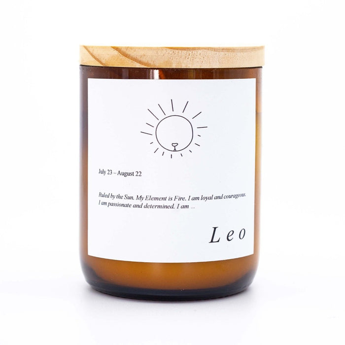 Zodiac Mid Soy Candle - Leo - Winston and Finch