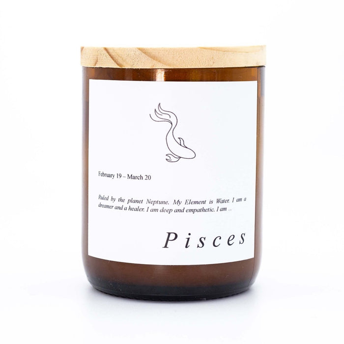 Zodiac Mid Soy Candle - Pisces - Winston and Finch