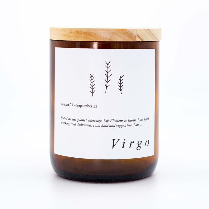 Zodiac Mid Soy Candle - Virgo - Winston and Finch