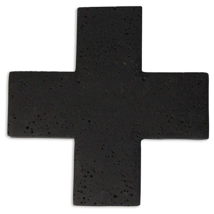 Concrete Cross Trivet - Black - Winston and Finch