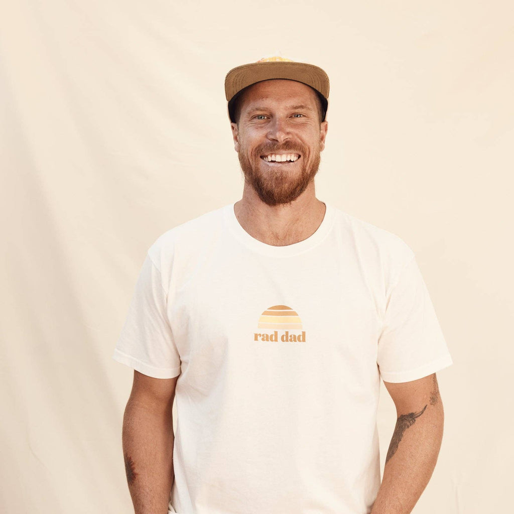 Rad Dad Classic Tee Organic Cotton - Natural - Winston and Finch