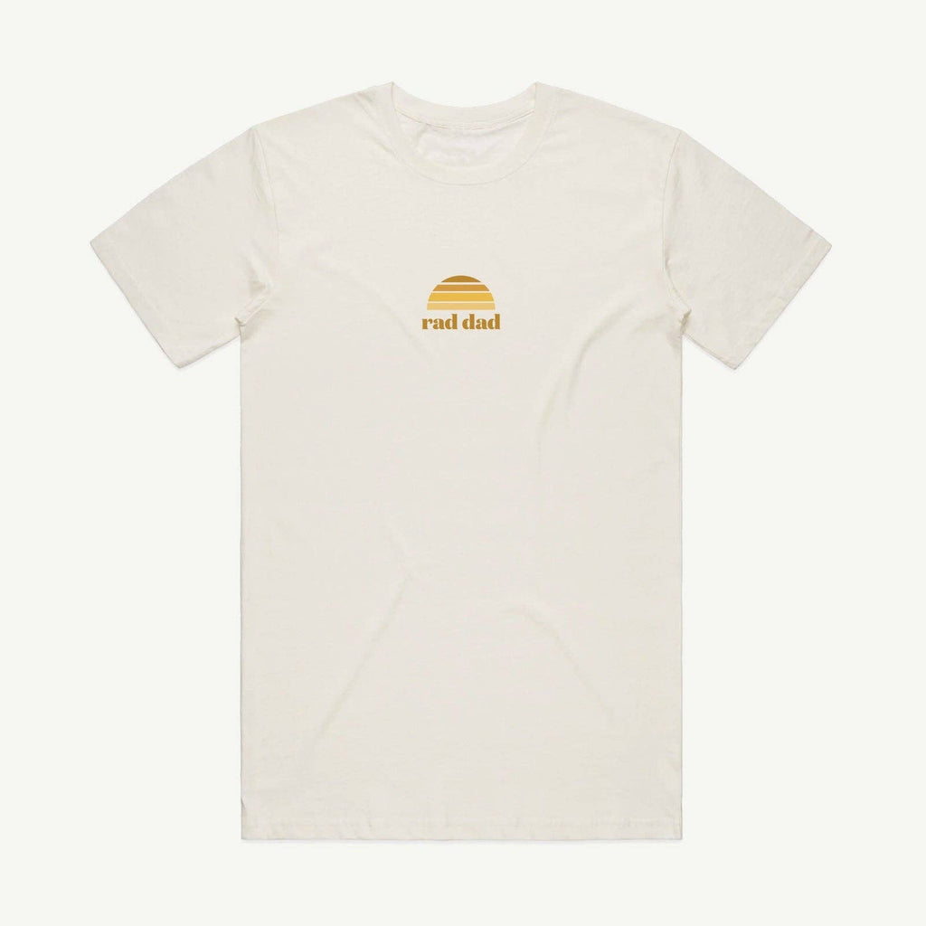 Rad Dad Classic Tee Organic Cotton - Natural - Winston and Finch