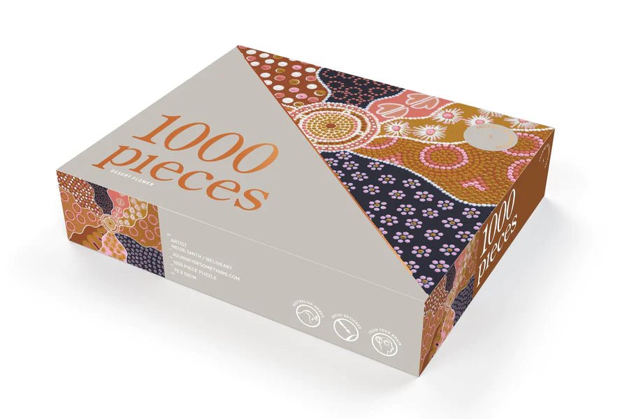 1000 PIECE PUZZLE - DESERT FLOWER - Winston and Finch
