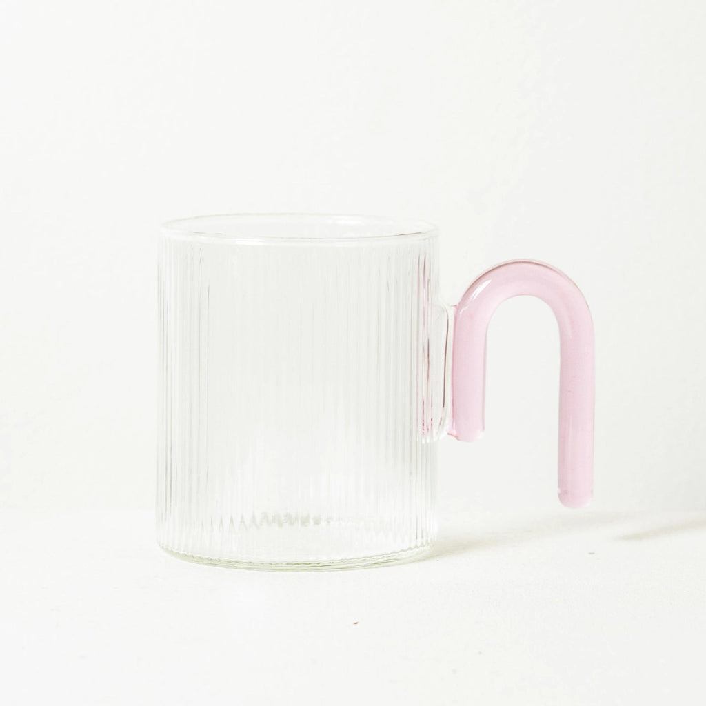 Archer Ribbed Glass Cup - Winston and Finch