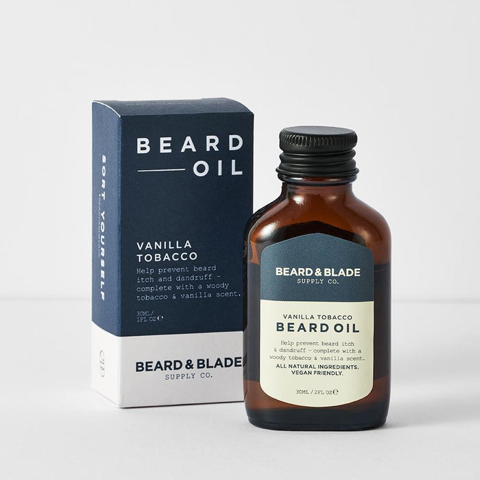 Beard Oil - Vanilla Tobacco 30ml - Winston and Finch