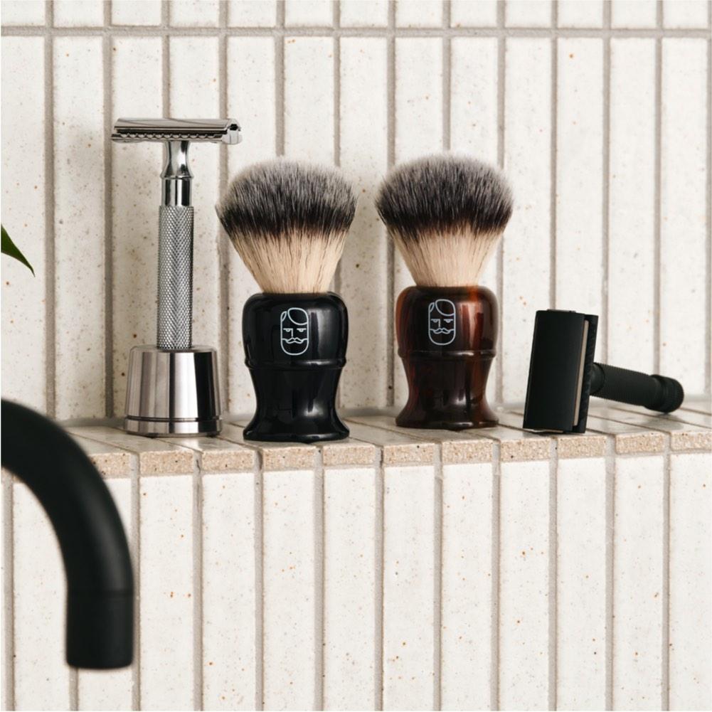 Classic Synthetic Shaving Brush Black - Winston and Finch