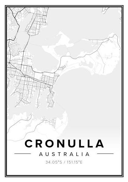 Cronulla Geo Print - Winston and Finch