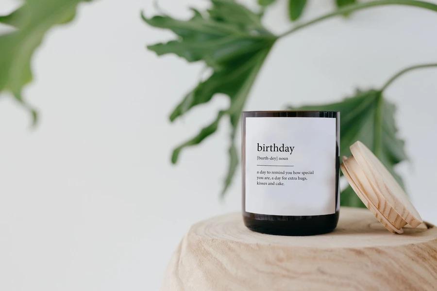 Dictionary Meaning Soy Candle - Birthday - Winston and Finch