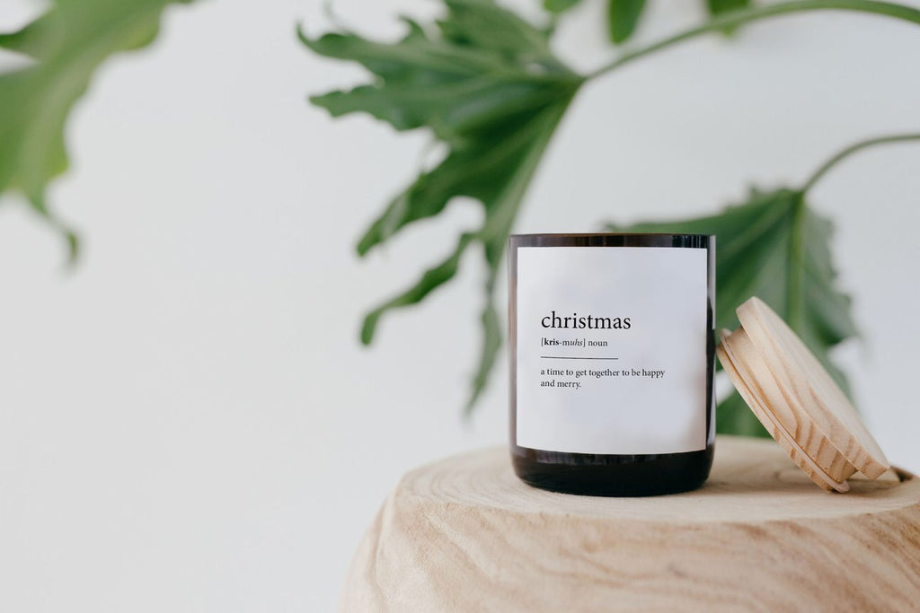 Dictionary Meaning Soy Candle - Christmas - Winston and Finch
