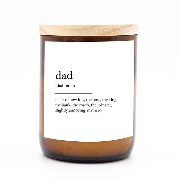 Dictionary Meaning Soy Candle - Dad - Winston and Finch