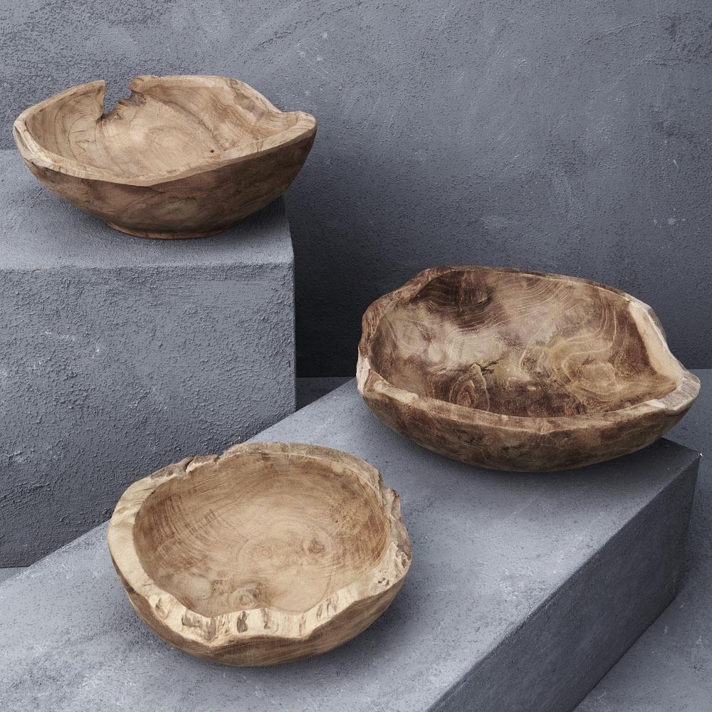 Hand Carved Tree Root Serving Bowl - Winston and Finch