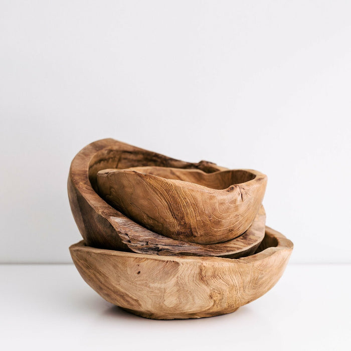 Hand Carved Tree Root Serving Bowl - Winston and Finch
