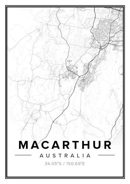Macarthur Geo Print - Winston and Finch