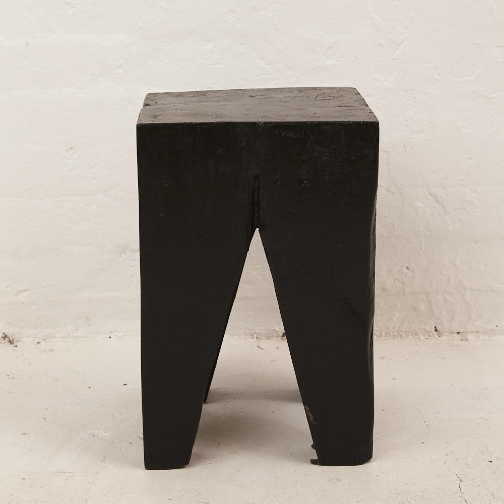 PREORDER - Rafi Peg Stool / Side Table Black - Winston and Finch