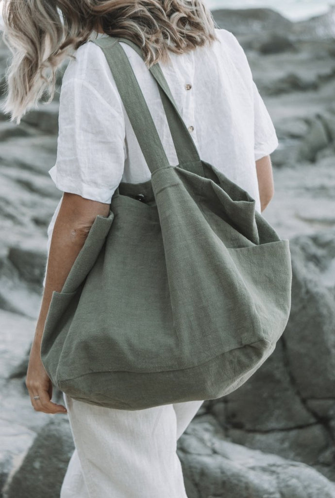 Ramie Bag - Olive - Winston and Finch