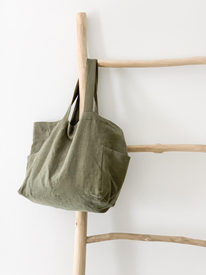 Ramie Bag - Olive - Winston and Finch