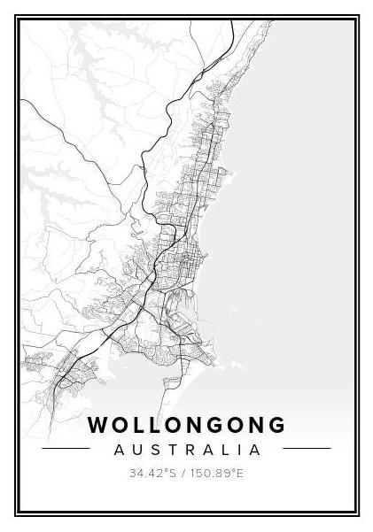 Wollongong Geo Print - Winston and Finch