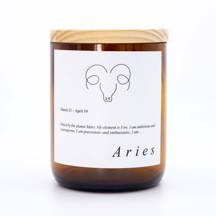 Zodiac Mid Soy Candle - Aries - Winston and Finch