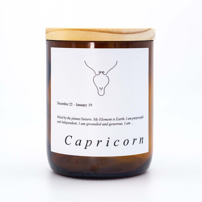 Zodiac Mid Soy Candle - Capricorn - Winston and Finch