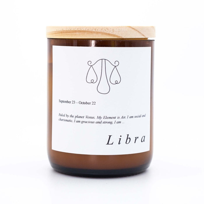 Zodiac Mid Soy Candle - Libra - Winston and Finch